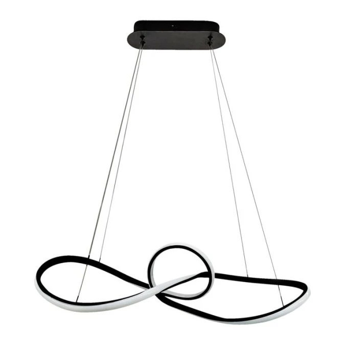 Lampa wisząca Marco Black 42W LED ML8116 Milagro