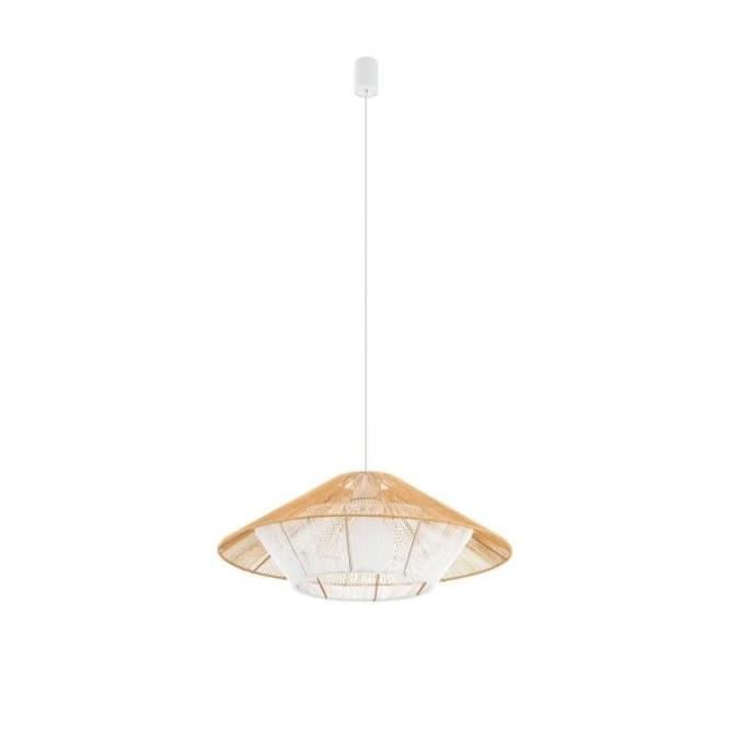 Lampa wisząca JAPANDI M w kolorze naturalnego drewna 11157 Nowodvorski