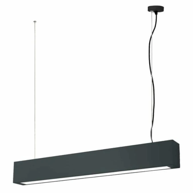 Lampa wisząca Ibros średnia 18W CCT IP20 1xLED czarna LP‑7001/1P 20 BK‑63 18 CCT Light Prestige