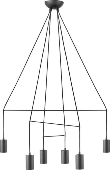 LAMPA WISZĄCA IMBRIA BLACK VI 9677 Nowodvorski