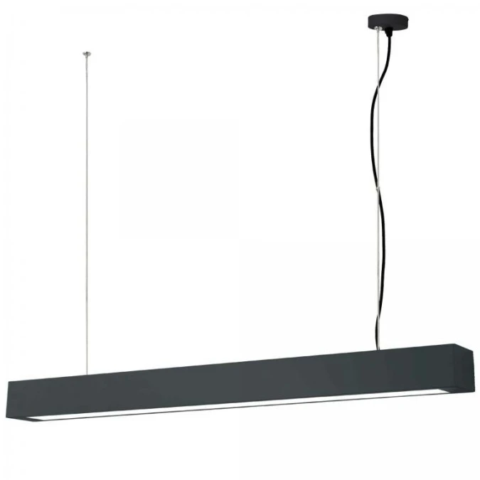 Lampa wisząca Ibros duża 24W CCT IP20 1xLED czarna LP‑7001/1P 20 BK‑93 24 CCT Light Prestige