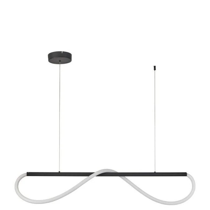 Lampa wisząca Meleca S 1xLED LP‑2345/1P S BK Light Prestige
