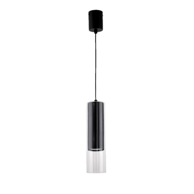 Lampa wisząca Manacor 1 czarna LP‑232/1P BK Light Prestige