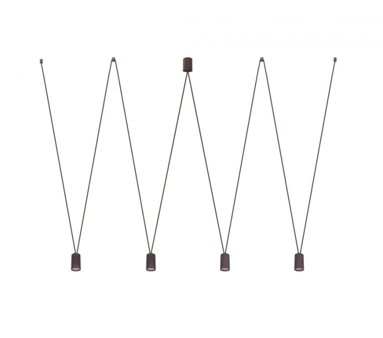 Lampa wisząca MORE EYE BLACK IV 7822 Nowodvorski Lighting