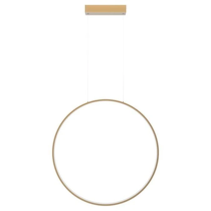 Lampa wisząca Mirror wisząca duża złota CCT LP‑999/1P L GD CCT Light Prestige