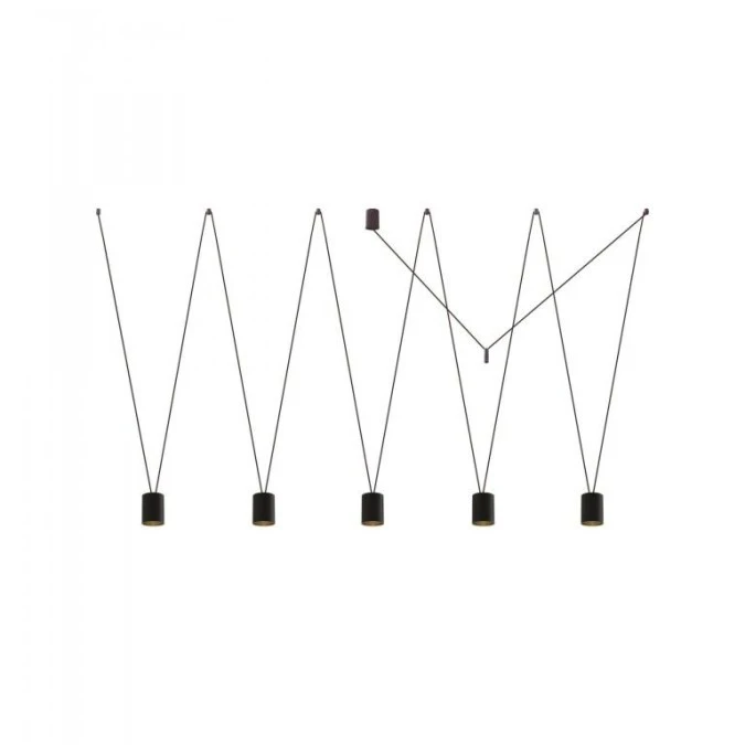 Lampa wisząca MORE TONE BLACK/GOLD V 7817 Nowodvorski Lighting