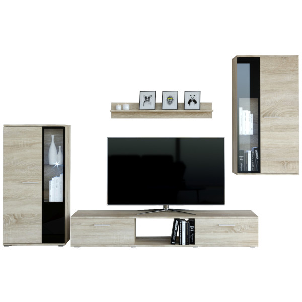 Meblościanka LUMI sonoma 252525