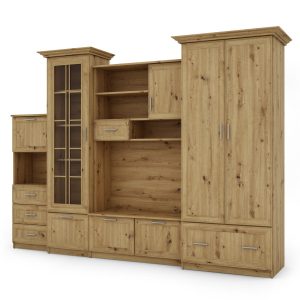 Meblościanka Milo Dąb Artisan 280 cm 996450 Meblościanka Milo Dąb Artisan 280 cm 996450