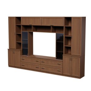 Meblościanka Modena Wiśnia Porto 340 cm 996442 Meblościanka Modena Wiśnia Porto 340 cm 996442