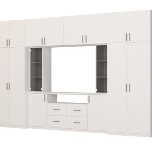 Meblościanka Nesto Biel – Okucia Premium 380 cm 1067260 Meblościanka Nesto Biel – Okucia Premium 380 cm 1067260