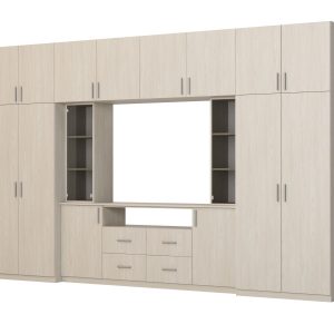 Meblościanka Nesto Dąb Windmill Blady – Okucia Premium 380 cm 1067262 Meblościanka Nesto Dąb Windmill Blady – Okucia Premium 380 cm 1067262