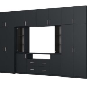 Meblościanka Nesto Szlachetny Granat 380 cm 1067266 Meblościanka Nesto Szlachetny Granat 380 cm 1067266
