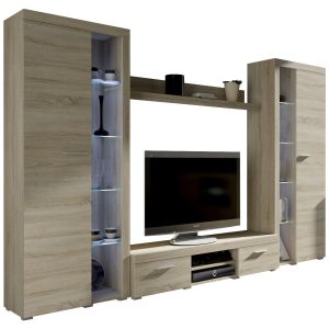 Meblościanka RODOS XL dąb sonoma 252530 Meblościanka RODOS XL dąb sonoma 252530