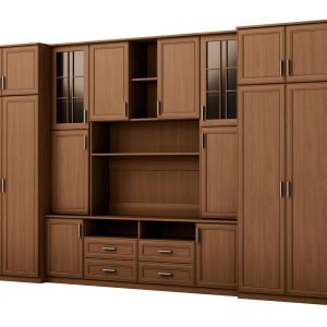 Meblościanka Sawa Wiśnia Porto 390 cm 1041488 Meblościanka Sawa Wiśnia Porto 390 cm 1041488