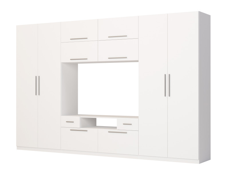 Meblościanka Scandi Biel 350 cm 1067264