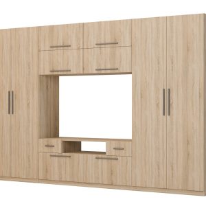 Meblościanka Scandi Sonoma Jasna 350 cm 1067279