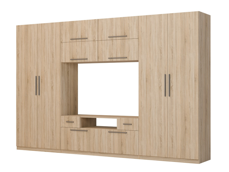 Meblościanka Scandi Sonoma Jasna 350 cm 1067279