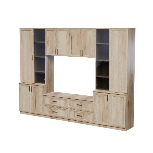 Meblościanka Stilo Dąb Grand Naturalny 300 cm 1041498
