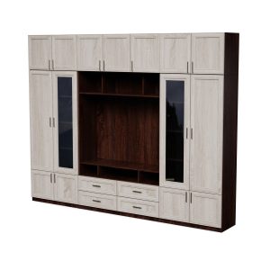 Meblościanka Vero Sonoma Ciemna/Sonoma Jasna – Okucia Premium 1066116 Meblościanka Vero Sonoma Ciemna/Sonoma Jasna – Okucia Premium 1066116