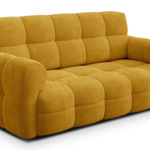 MELLOW sofa 2,5 osobowa, ciemnożółta 801387 MELLOW sofa 2,5 osobowa, ciemnożółta 801387