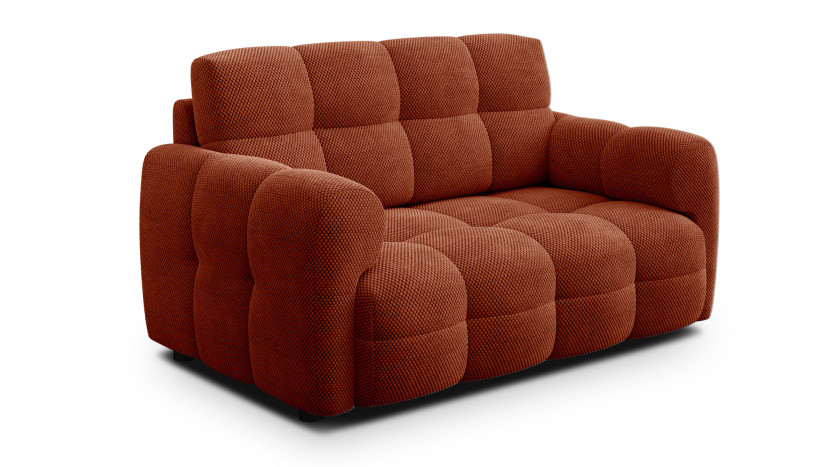 MELLOW sofa 2 osobowa, ciemnopomarańczowa 801381