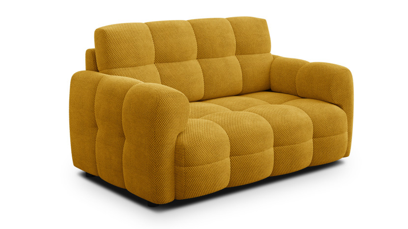 MELLOW sofa 2 osobowa, ciemnożółta 801403