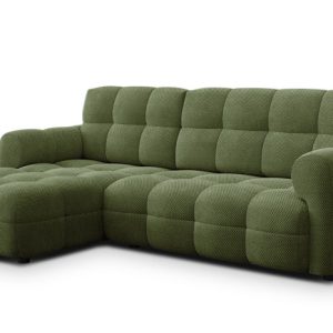 MELLOW sofa narożna 3 osobowa lewa, oliwkowa 801470 MELLOW sofa narożna 3 osobowa lewa, oliwkowa 801470