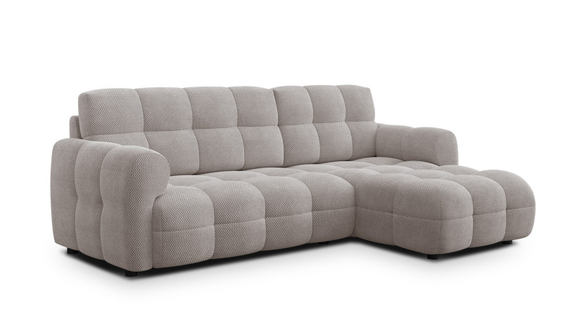 MELLOW sofa narożna 3 osobowa prawa, beżowa 798679