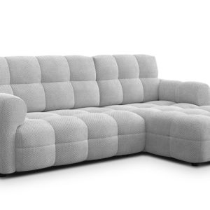 MELLOW sofa narożna 3 osobowa prawa, jasnoszara 798670 MELLOW sofa narożna 3 osobowa prawa, jasnoszara 798670