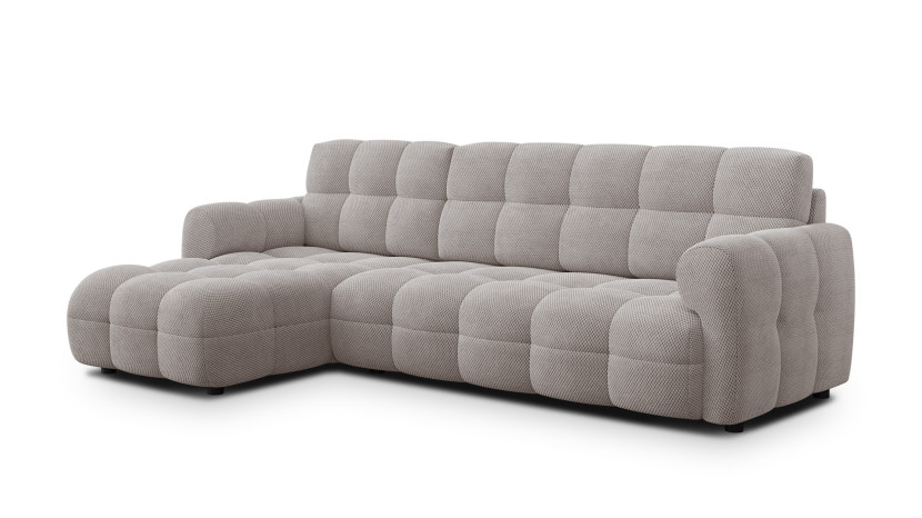MELLOW sofa narożna 4 osobowa lewa, beżowa 801444