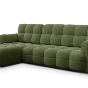 MELLOW sofa narożna 4 osobowa lewa, oliwkowa 801429 MELLOW sofa narożna 4 osobowa lewa, oliwkowa 801429
