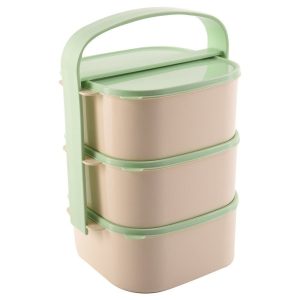 Menażka obiadowa plastikowa 3-poziomowa 3×1,15 l 155910 Menażka obiadowa plastikowa 3-poziomowa 3×1,15 l 155910