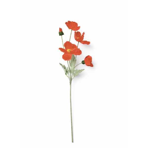 Mensa Home Sztuczny mak 63cm pomarańczowy 1036937