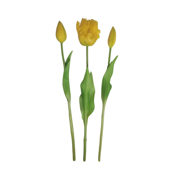 Mensa Home Sztuczny tulipan żółty (1szt. mix) 1036938
