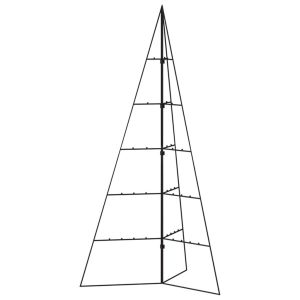 Metalowa choinka świąteczna do ozdobienia czarna 100 cm 801989 Metalowa choinka świąteczna do ozdobienia czarna 100 cm 801989
