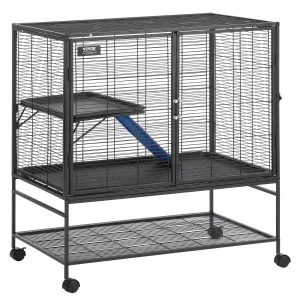 Metalowa Klatka dla Małych Zwierząt 100 cm 848713 Metalowa Klatka dla Małych Zwierząt 100 cm 848713