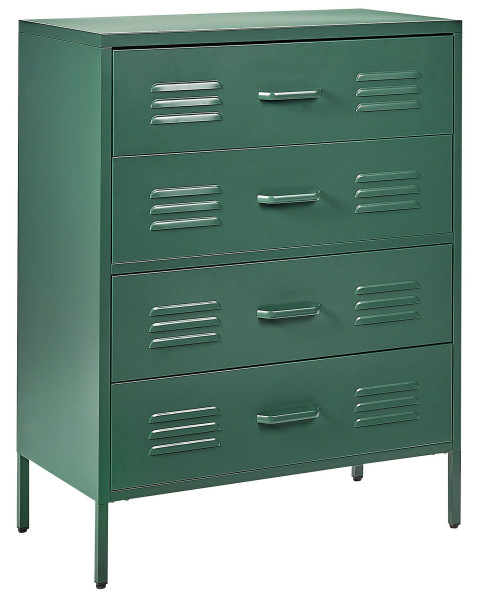 Metalowa komoda szafka zielona 710940