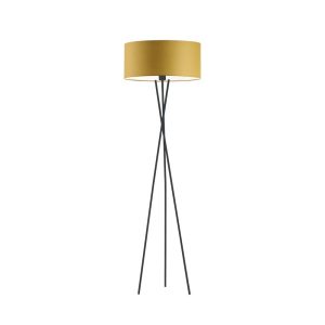 Metalowa lampa trójnożna PARYŻ do pokoju dziecka Czarny/ Musztardowy 900213 Metalowa lampa trójnożna PARYŻ do pokoju dziecka Czarny/ Musztardowy 900213