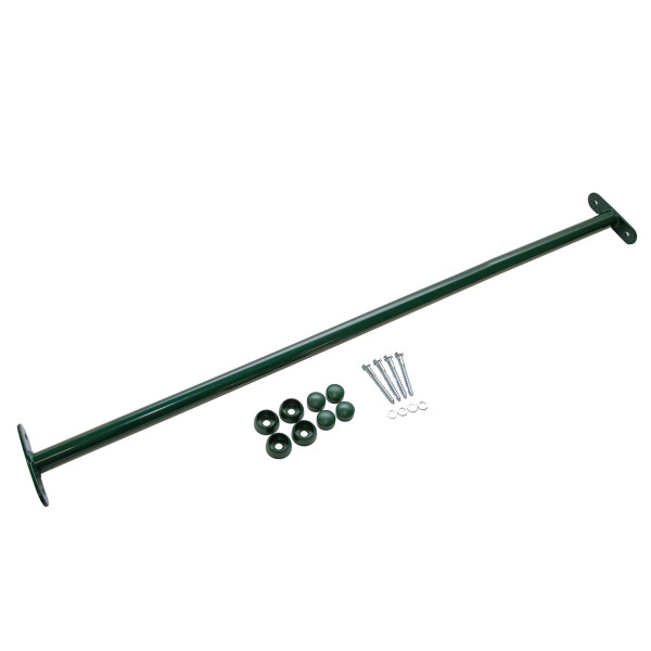 Metalowy drążek na plac zabaw 125 cm ciemnozielony 661907