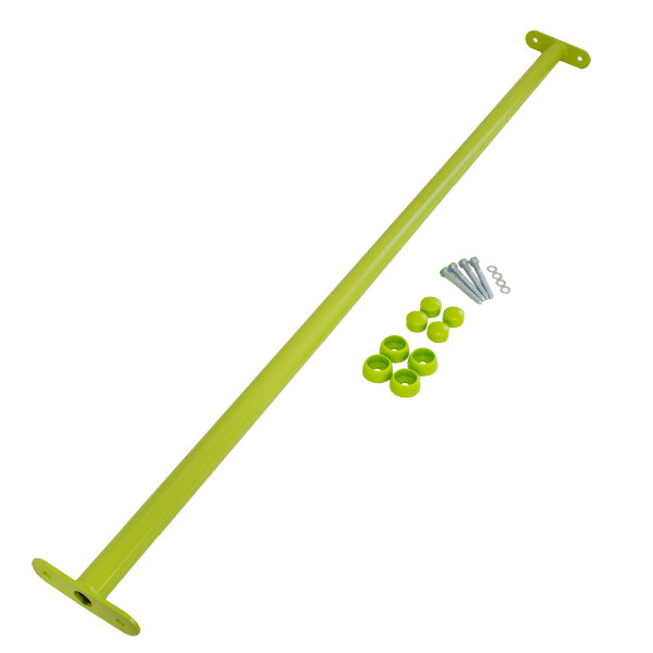 Metalowy drążek na plac zabaw 125 cm limonkowy 661908