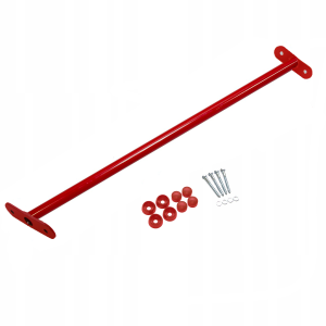Metalowy drążek na plac zabaw 90 cm czerwony 519608 Metalowy drążek na plac zabaw 90 cm czerwony 519608