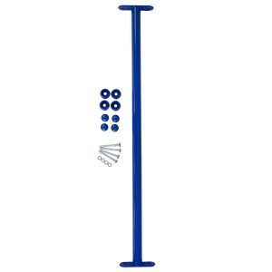 Metalowy drążek na plac zabaw 90 cm niebieski 640062 Metalowy drążek na plac zabaw 90 cm niebieski 640062