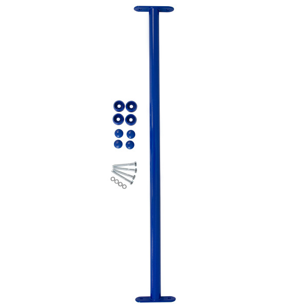 Metalowy drążek na plac zabaw 90 cm niebieski 640062