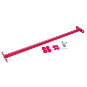 Metalowy drążek na plac zabaw 90 cm różowy 656543 Metalowy drążek na plac zabaw 90 cm różowy 656543