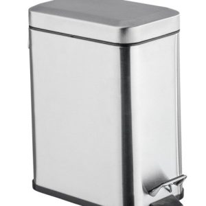 Metalowy kosz na śmieci, prostokątny, 5 l, WENKO 160474 Metalowy kosz na śmieci, prostokątny, 5 l, WENKO 160474