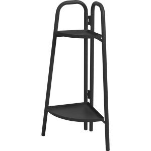 Metalowy kwietnik narożny, 2 poziomy, 70 cm 243718