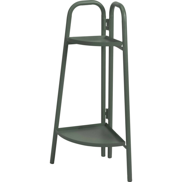 Metalowy kwietnik narożny, 2 poziomy, 70 cm 243717
