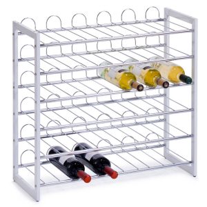 Metalowy regał na wino – 36 butelek, ZELLER 80184 Metalowy regał na wino – 36 butelek, ZELLER 80184