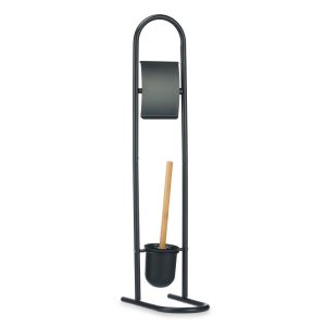 Metalowy stojak na papier toaletowy i szczotkę FRESHY 754224 Metalowy stojak na papier toaletowy i szczotkę FRESHY 754224