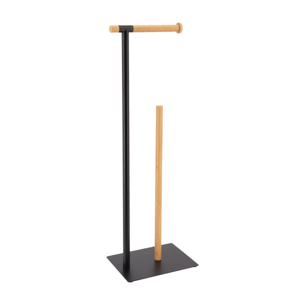 Metalowy stojak na papier toaletowy z zapasem MAT, 69,5 x 22 x 16 cm 386492